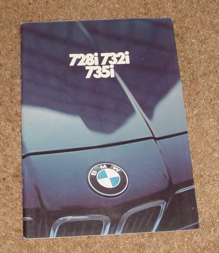 Bmw serie e23 brochure - serie,