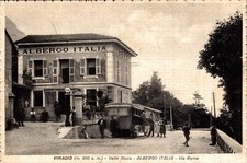 Cuneo Vinadio Albergo Italia Corriera Postale F. Grande spedita