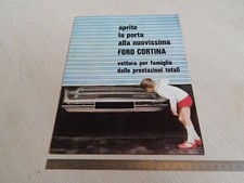 brochure originale lingua italiana Ford Cortina