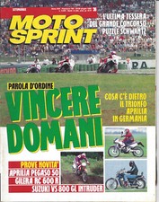 MOTO SPRINT N. 26 SETTIMANALE