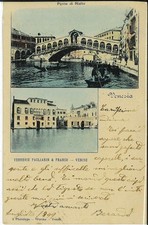 Cartolina. Venezia Ponte di