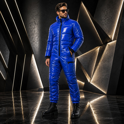 Tuta neve uomo blu - uomo, royal