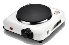 Fornello Elettrico Portatile Piastra Singola o Doppia Piastra in Ghisa Antiadere