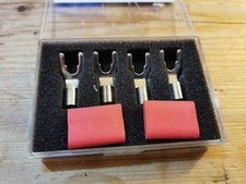 Oyaide SPYT Vanga Lug Argento + Palladio Placcato Rame Y Lug Set di 4 Nuovo