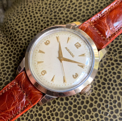 Movado ref 18240 gold top - gold, fb