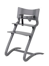 Sedia Leander grigio laccato