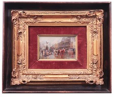 Dipinto olio tavoletta - dipinto, su
