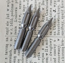 Lotto di 3 pennini dip pen