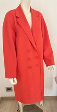 Cappotto lungo rosso