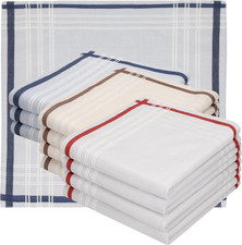 Fazzoletti Da Naso per Uomo Lord 1 Misura 40X40 Cm 100% Cotone Design 35