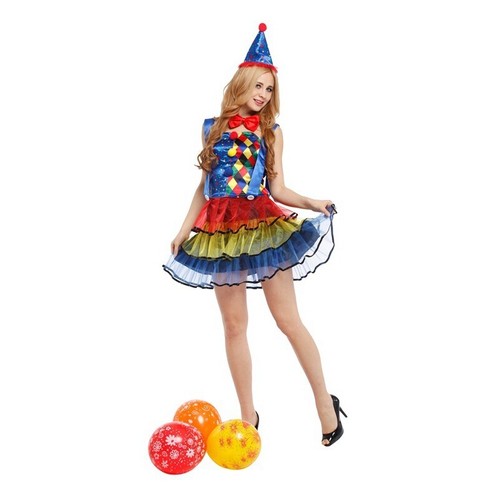 Costume donna giullare - costume, da