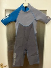 Muta Decathlon Colore Grigio e Blu Taglia 14 Anni con Zip Posteriore e Strappo