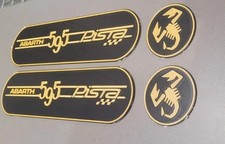 PIASTRE SEDILI LATERALI SCORPIONE ABARTH PISTA FIAT 500/595