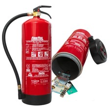 Estintore 9kg scomparto - estintore,