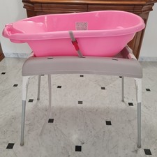 VASCHETTA BAGNETTO ONDA OK-BABY + SUPPORTO FASCIATOIO A CAVALLETTO SALVASPAZIO