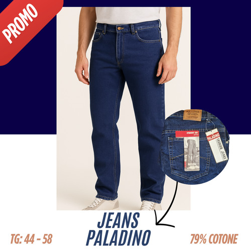 Jeans uomo paladino denim - paladino,