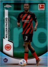 2023-24 Topps Chrome Bundesliga Aqua Prism Refractors #30 Willian Pacho - SCR