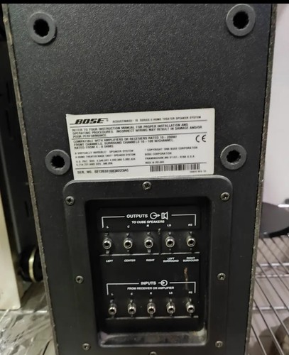 Bose acoustimass serie - bose, 2