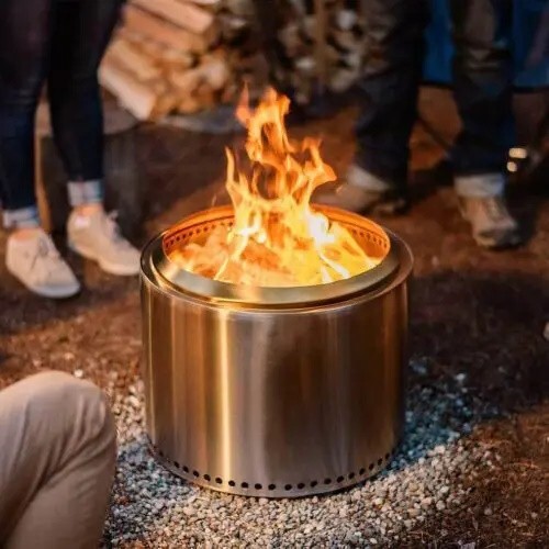 Grande pozzo del - , fuoco