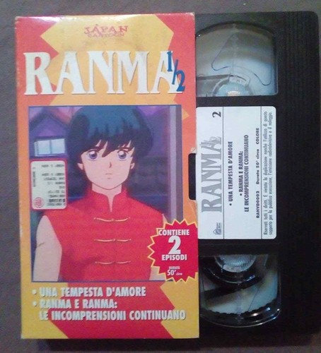 Vhs ranma 2 una tempesta - 1/2, n.2