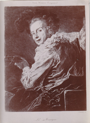 Fragonard la musique - j,