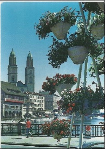 Cartolina svizzera zurigo - -,