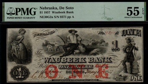 1857 the waubeek bank - the,