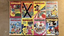 Topolino lotto 817 1495 1496 1546 1696 1709 3150 - piego di libri/raccomand