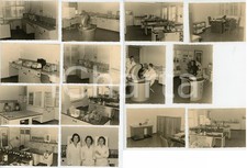 1955 ca MILANO Laboratorio chimico LOTTO DI 14 FOTO 10x7 cm