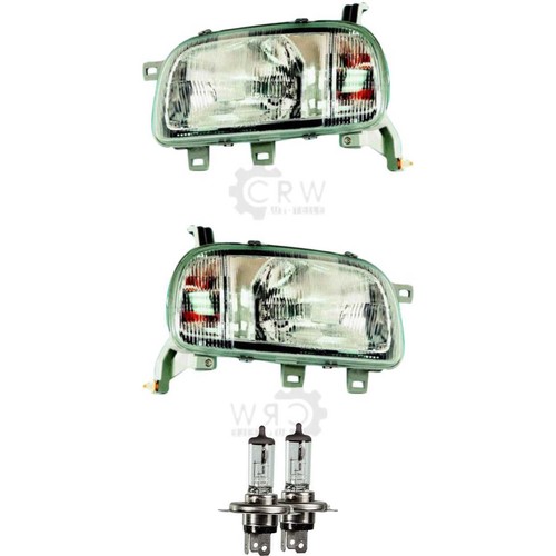Set fari alogeni per nissan - set,