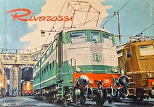 CATALOGO TRENINI RIVAROSSI 1960 Treni Elettrici HO Modellismo Ferrovia Binari