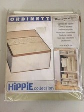 Ordinett scatola portabiancheria 60x46x26 cm PEVA Contenitore coperte custodia 