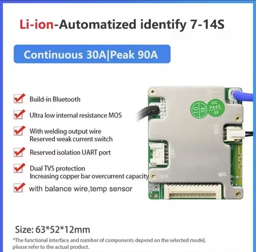 Jbd smart bms balance 24v - bms,