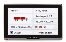 Becker Transit.7sl EU navigatore camion 7 pollici display mappa Europa Q2/2025