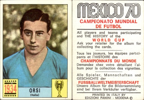 1970 mexico panini world - panini, cup