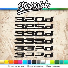 Logo stivale, stile BMW 335d