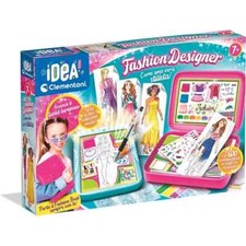 Clementoni Idea - Fashion Designer, Lavagna Luminosa Creativa per Bambine