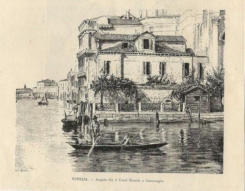 Stampa antica venezia angolo - stampa,