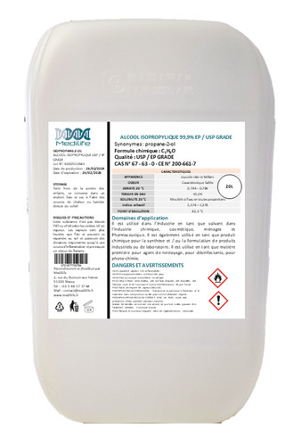 Alcool isopropylique usp - isopropylique, /