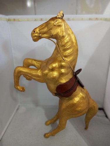 Cavallo legno cuoio - legno, e