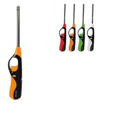 Accendigas Colorate Accendino Fiamma per Cucina Campeggo becco lungo 27cm 14 pz