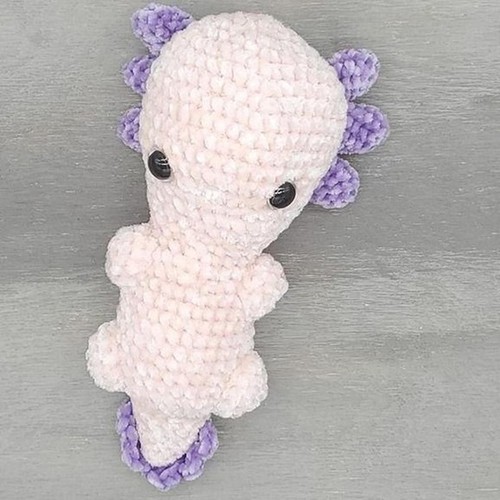 Peluche axolotl fatto mano - axolotl,