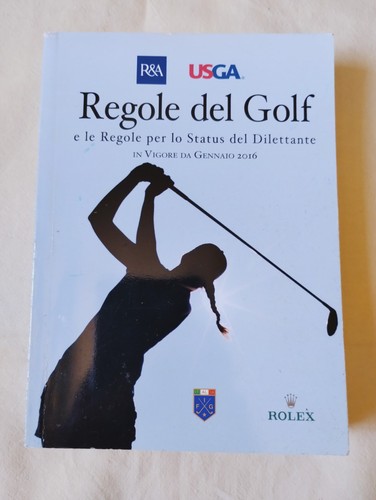 Libro regole del golf - libro,