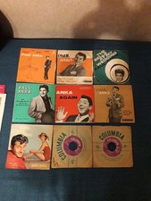 Rock and Roll Job Lot Paul Anka Columbia Italy 9 Dischi 