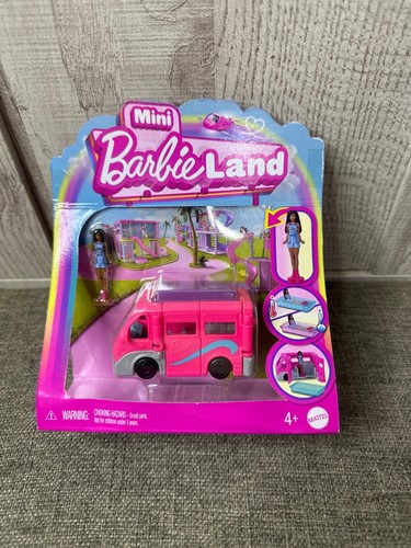 Mini barbie land camper van - barbie,