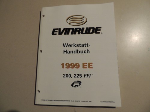 Manuale officina evinrude - evinrude, 200