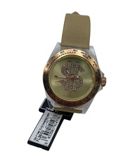Orologio TOY WATCH DOLLAR GOLD SPORT QUARZO SILICONE UNISEX STRASS