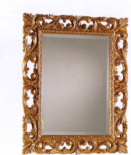 Specchio foglia oro argento - specchio, /
