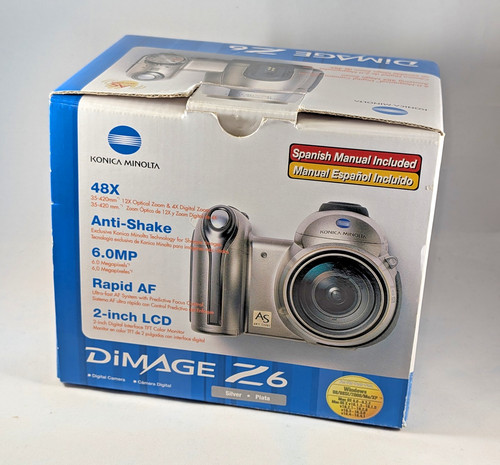 Konica minolta dimage 0 - minolta, z6