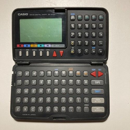 Casio digital diary 4100 - digital, sf-4100